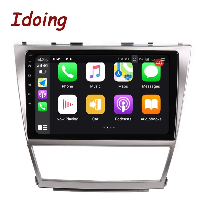 Idoing 10.2INCH Android10.0 Car Radio Multimedia Player For Toyota Camry 6 XV 40 50 2006-2011 GPS Navigation Head Unit Plug And Play