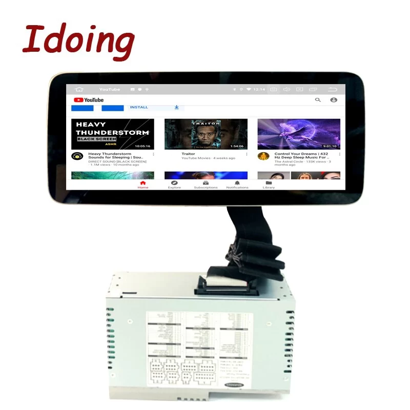 Idoing 10.25' 4G+64G Android Stereo Head Unit For Universal Car GPS DSP Radio Player 2.5D IPS Navigation Multimedia Bluetooth