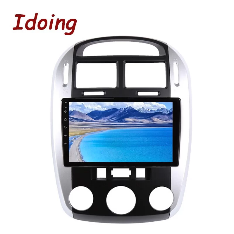 Idoing 10.2 inch Android Head Unit Plug And Play Car Stereo Radio Player For Kia Cerato 1 LD 2004-2008 GPS Navigation Carplay Auto
