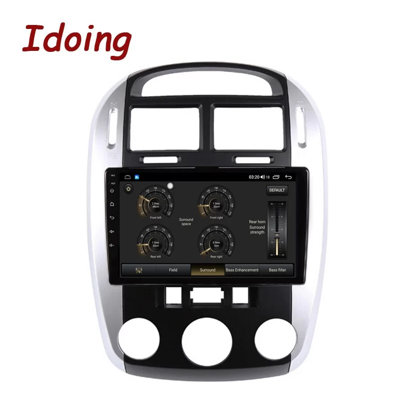 Idoing 10.2 inch Android Head Unit Plug And Play Car Stereo Radio Player For Kia Cerato 1 LD 2004-2008 GPS Navigation Carplay Auto