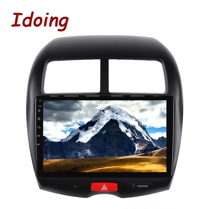 Idoing10.2"4G+64G 2.5D QLED Car Stereo Android Radio Multimedia Player For Mitsubishi ASX 2010-2018 GPS Navigation DSP Head Unit