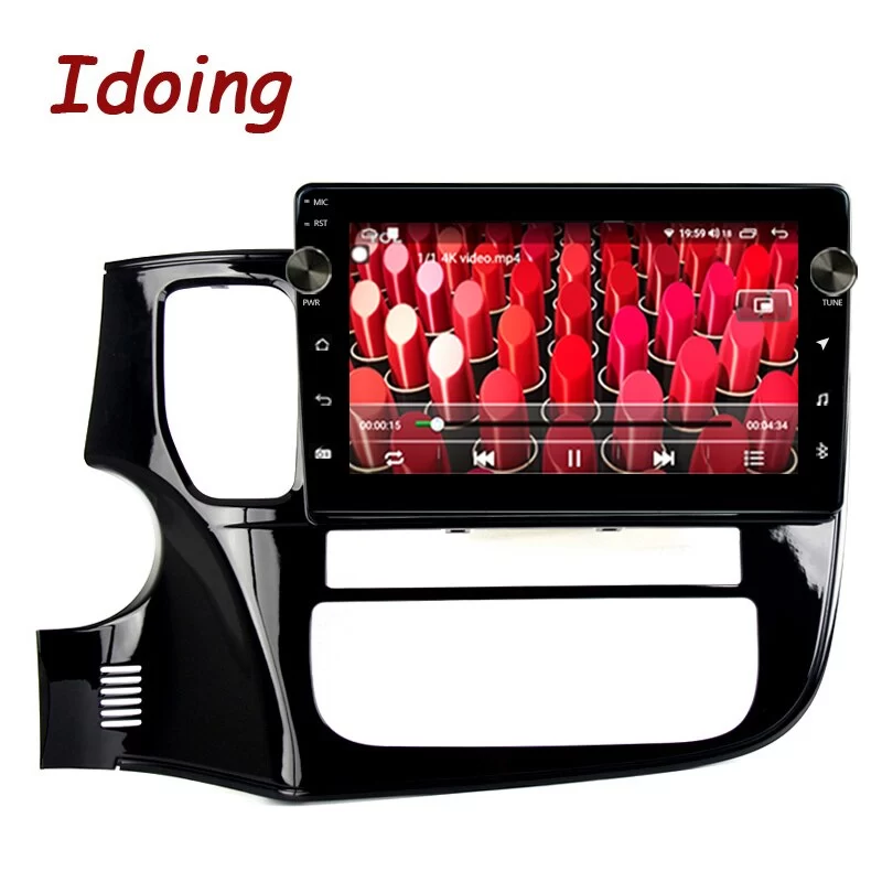 Idoing 10.2"Car Android Radio Multimedia Stereo Player For Mitsubishi Outlander 3 GF0W GG0W 2012-2018 GPS Navigation Head Unit